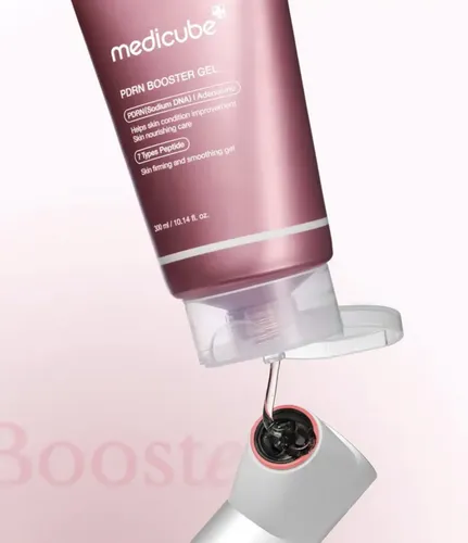 Medicube – Pdrn Booster Gel 300 Ml | Gel Lifting Momento De Aplicación Día/noche Tipo De Piel Todo Tipo De Piel