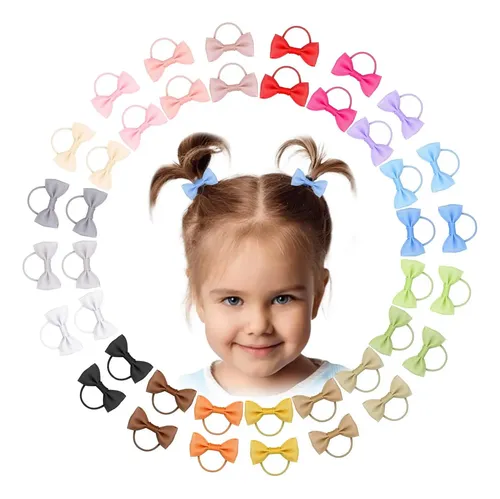 Cintas De Pelo Para Bebés, Suaves Y Seguras, 40 Unidades