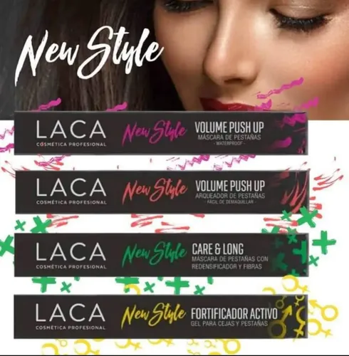 Máscara De Pestañas Fortificadora Laca New Style 10 Ml