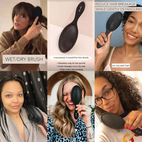 Cepillo Desenredante Kitsch – Cerdas Suaves Para Cabello…