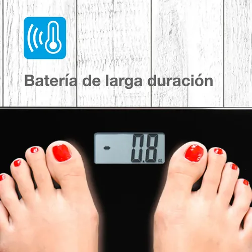 Báscula Corporal Digital Alta Precisión Con Plataforma
