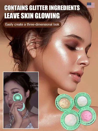 Polvo Iluminador Brillo Facial Fine Shimmer 04