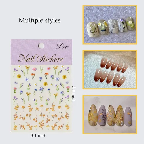 Kit Uñas Cromadas Silicona Niliya 2b Brochas+stickers