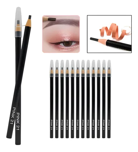 Lápiz X12 Delineador Demográfico Para Cejas Negro Perfilado
