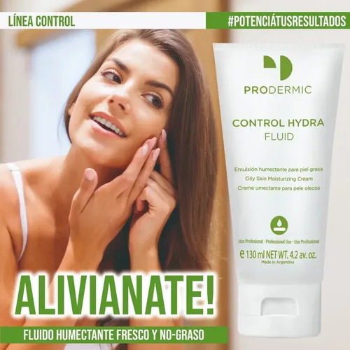 Prodermic Hydra Fluid Emulsión Humectante Piel Grasa 50ml