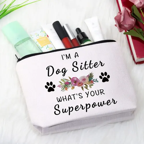 Bolsa De Maquillaje Cosmética Gjtim Dog Sitter Dog Lover Can