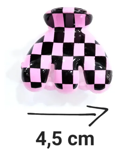 Pack X6 Broches Medianos Bombey Hebillas Pelo Surtido