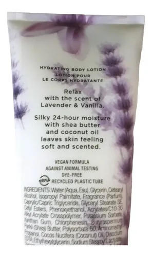 Crema Hidratante Lavender & Vanilla Relax Victoria’s Secret 236ml