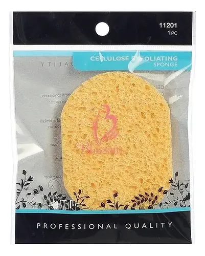 Esponja De Limpieza Facial Exfoliante Blossom 9 Cm