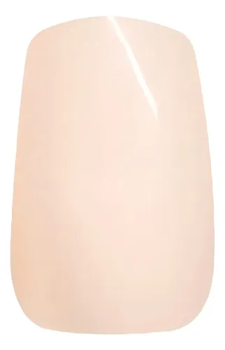 Uñas Postizas Nail Leader Largas Cuadradas Rosa Natural Pack 24 U245