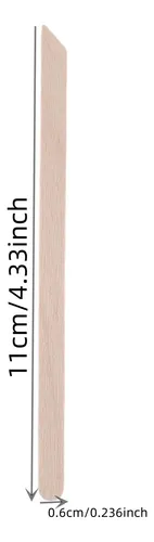 Barras De Depilación Beauty Wood Qundaily, 1000 Unidades, 11