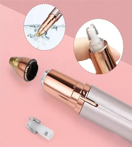 Depiladora Lapiz Portátil Para Rostro Vello Facial Cejas Usb