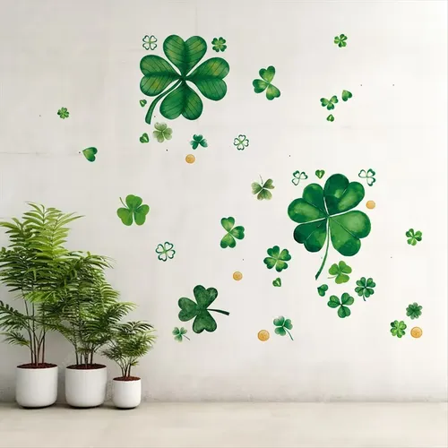 Pegatinas Decorativas Para El Día De Patricio En C. Adhesivo