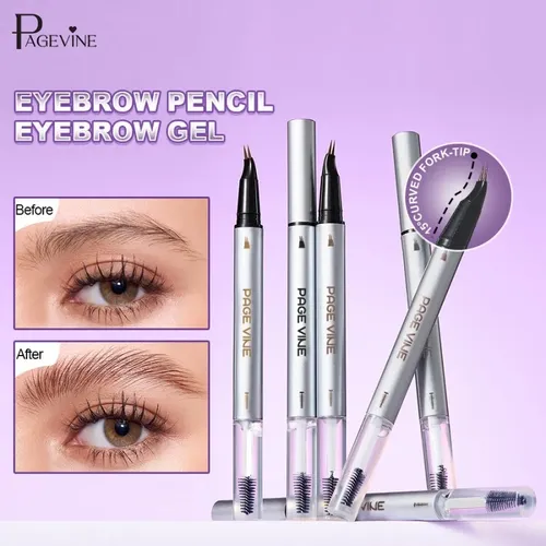Lápiz Delineador De Cejas Con Gel Impermeable