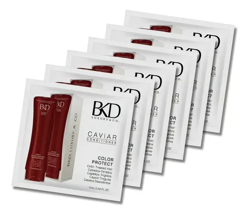 Acondicionador Fidelite BKD Color Protect para Cabello Teñido con Caviar, Pack de 5
