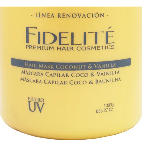 Fidelité X2 Renovación Máscara Capilar Coco Vainilla 1000gr