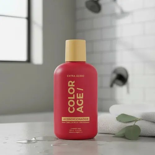 Acondicionador Extra Ácido Cabello Procesado 300ml Color Age