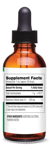 Aceite De Romero Con Gotero 30 Ml Uso Cosmético