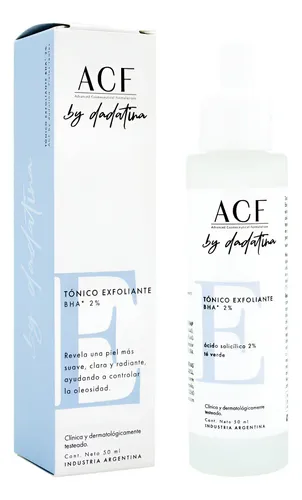 Acf Dadatina Tonico Exfoliante Facial Acido Salicilico 50ml Todo Tipo De Piel Día/noche