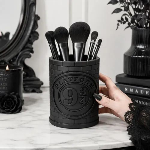 Porta Brochas Maquillaje Harry Potter Plataforma 9 3/4 Negro
