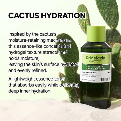 Tónico Dr.melaxin Cactox Pore Relief 150 Ml Hidratante