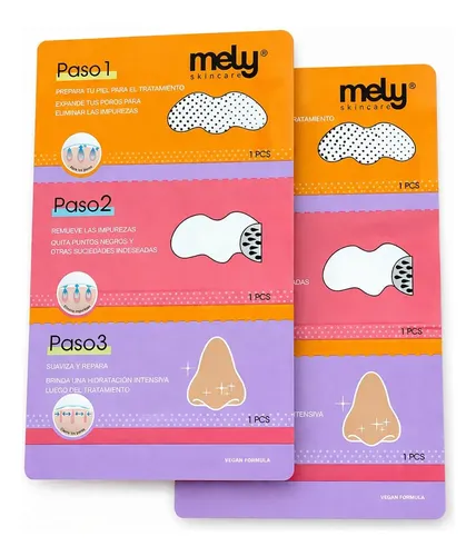 Mely Mascarillas Para Eliminar Puntos Negros 3 En 1