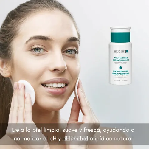 Exel Agua Micelar Desmaquillante Aloe Vera Humectante 150ml