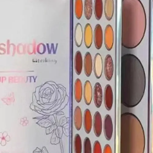 Paleta Libro De Maquillaje, Paleta De Sombras De Ojos Viaje