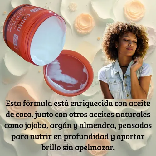 Crema De Peinar Cantu Coconut Curling Cream Antifrizz Rulos