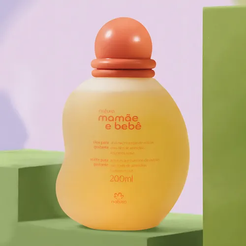 Aceite Natura Para Embarazadas Mamá Bebé 200ml