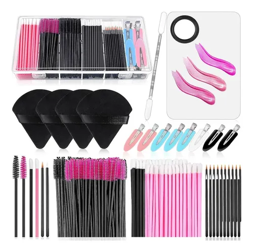 Set De Herramientas De Maquillaje Con Esponjas Y Brochas