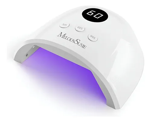 Lámpara Uv Led Compacta Blanca Con 3 Tiempos Y Sensor