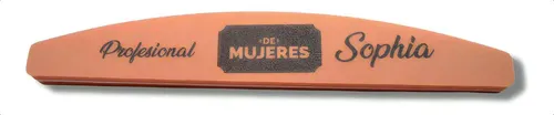 Buffer Demujeres para Uñas Recta con Punta Redonda Profesional