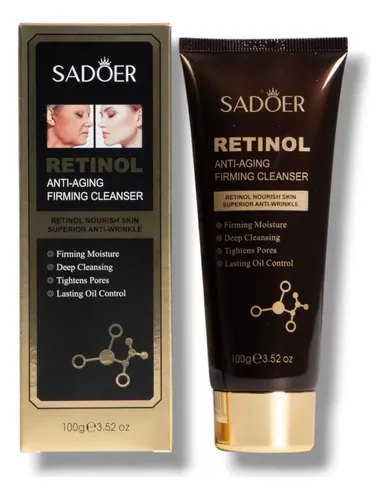 Espuma Limpiadora Facial Antiage Retinol Sadoer 100ml