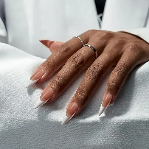 Puntas Uñas Postizas Francesas Btartboxnails Xcoattips