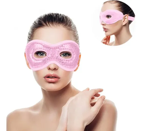 Mascarilla Antifaz En Gel Terapia Calor Y Frío Circulatoria