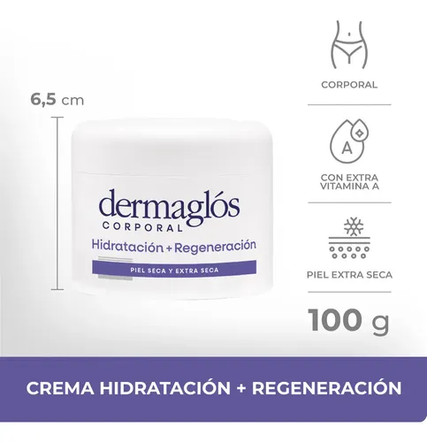 Emulsión Corporal Dermaglós Regeneración Intensiva 100g