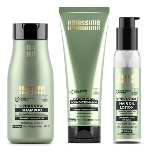 Hiarssime Hair Logic Kit Hydra Vital Shampoo+acond.+oil