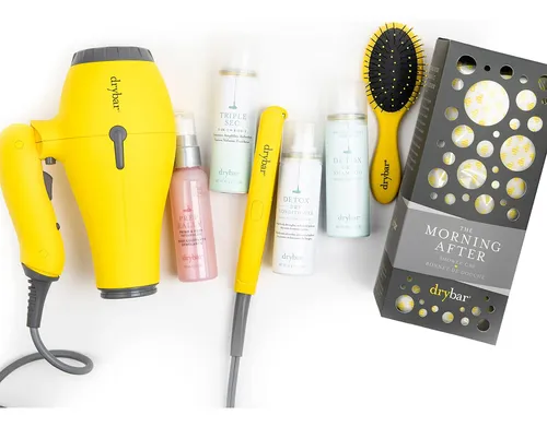 Cepillo Desenredante Drybar Lil’ Lemon Drop Mini Travel