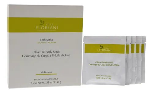 Exfoliante Corporal Bodyactive, Aceite De Oliva, 5 X 1.41 Oz
