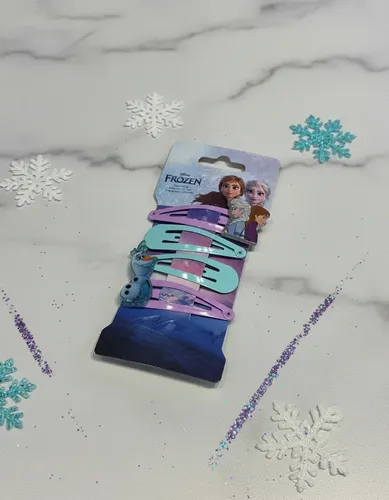 Set Hebillas Frozen Accesorio Para El Pelo Original Disney