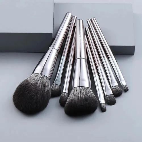 8 Brochas De Maquillaje, Brocha De Belleza Portátil, Cdss