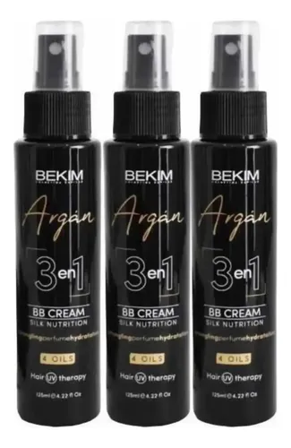 Bb Cream X3 Hidrata Desenreda Y Perfuma 3 En 1 Argan Bekim
