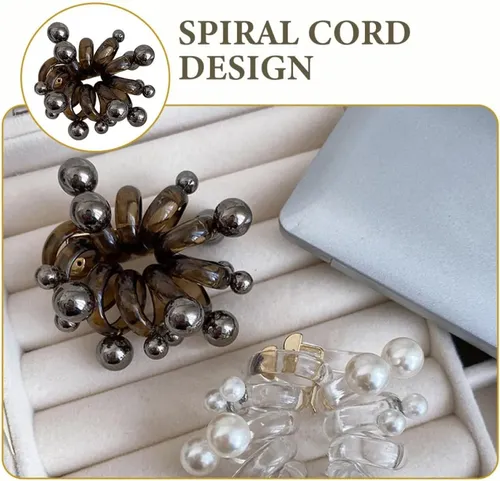 Cintas Para El Pelo En Espiral Para Mujer, Cintas Deportivas 1pcs