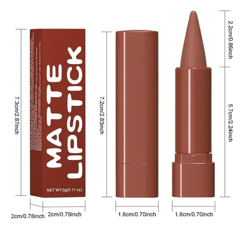 Delineador Y Labial 2 En 1 Bingbrush Sienna