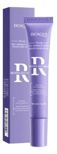 Contorno De Ojos Con Retinol Anti-arrugas Bioaqua Momento De Aplicación Día/noche Tipo De Piel Mixta