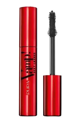 Máscara De Pestaña Pupa Vamp! Sexy Lashes Black Negro