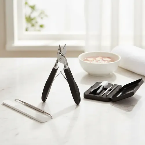 Kit Pedicuria Manicuria Alicate Corta Uñas Profesional Top