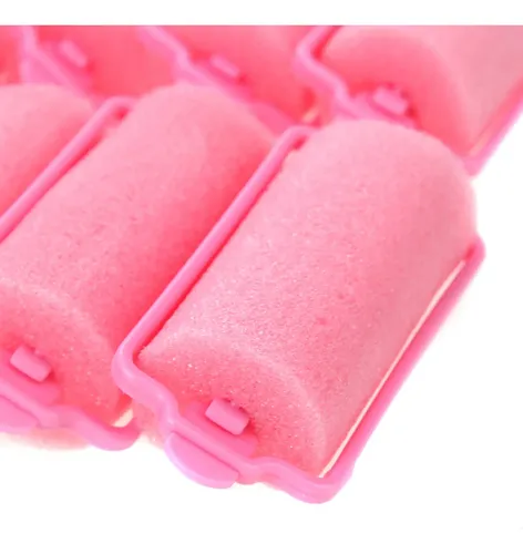 Rulos Para Peinar El Cabello Con Cojín De Espuma De Esponja,