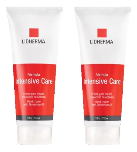 Kit X2 Intensive Care Hand Con Aceite De Abisinia Lidherma